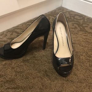 Chinese Laundry peep toe platform heels